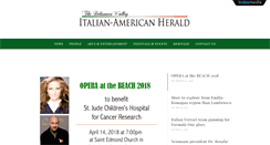 Desktop Screenshot of italianamericanherald.com